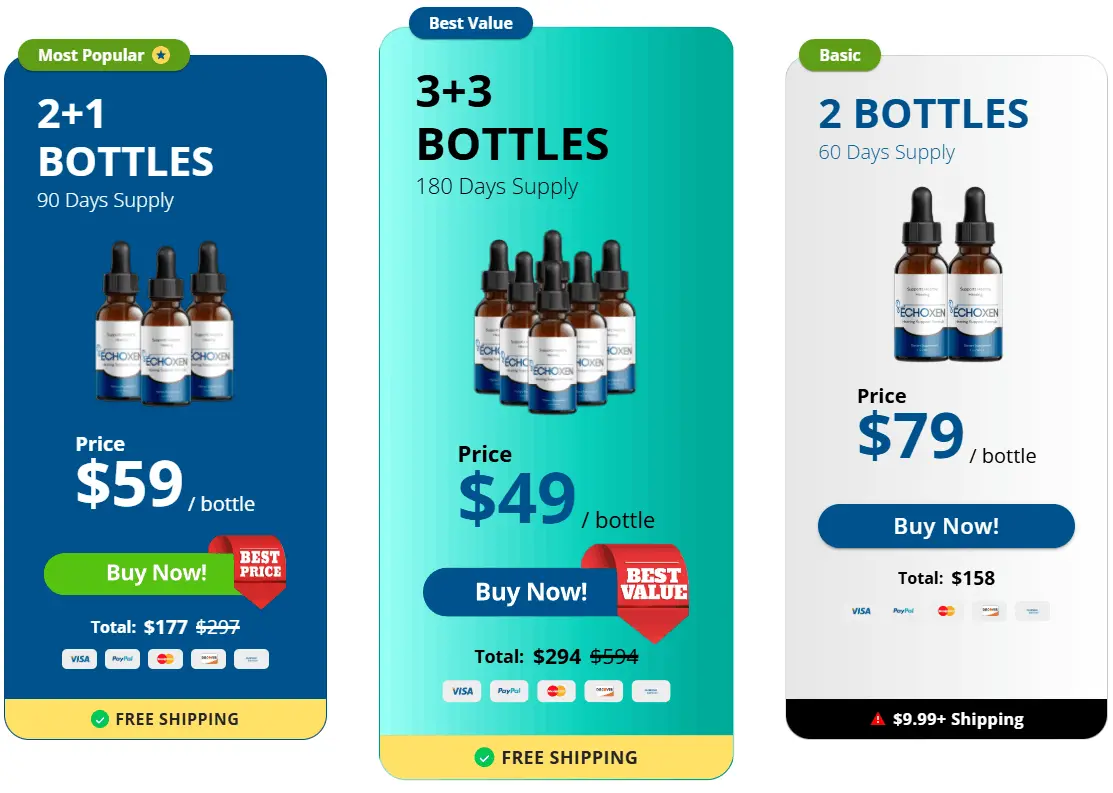 Limited Time Special Offer on EchoXen Natural Hearing Supplement